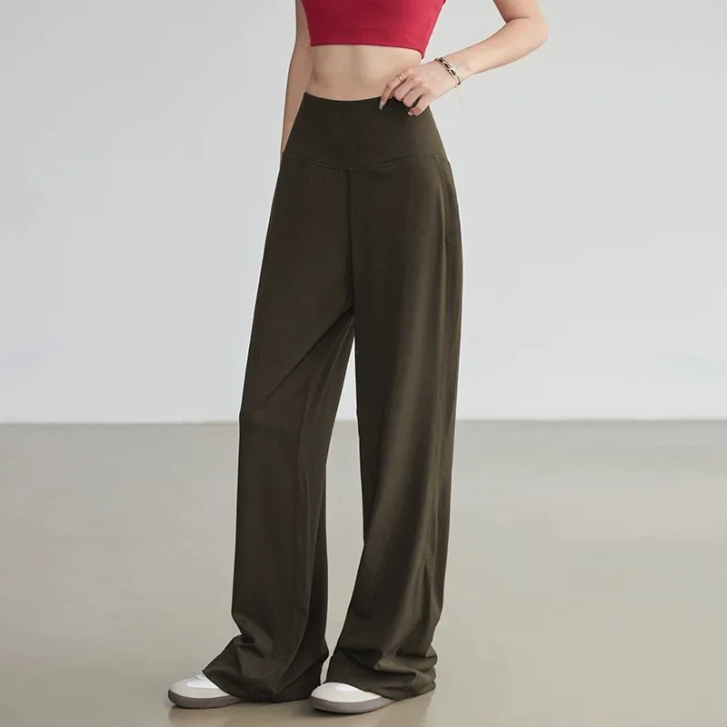 Yoga En Fitness - Fitness Damen Lose Gerade Sporthose Hohe