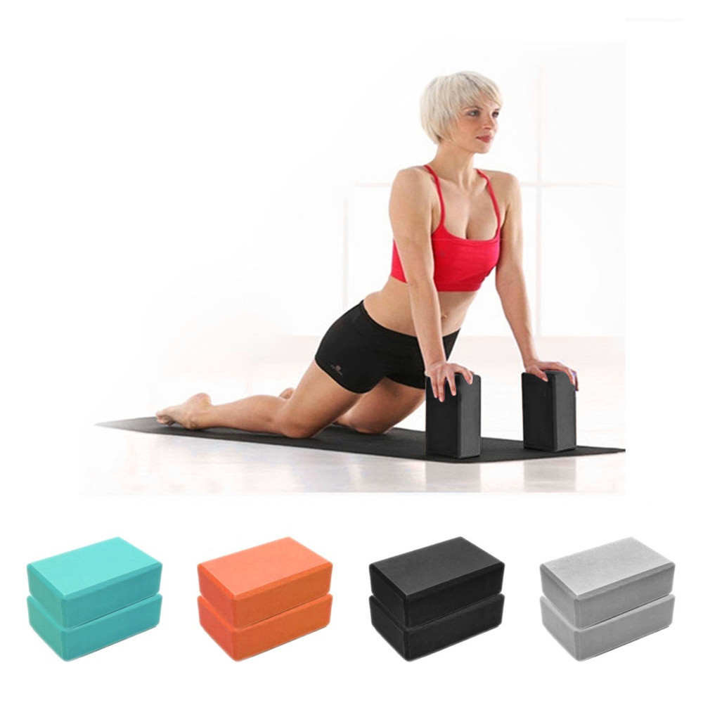 Yoga Health & Fitness Center - Farbiger EVA-Yoga-Blockstein, rutschfeste Körperformung, Gesundheitstraining, Sport,