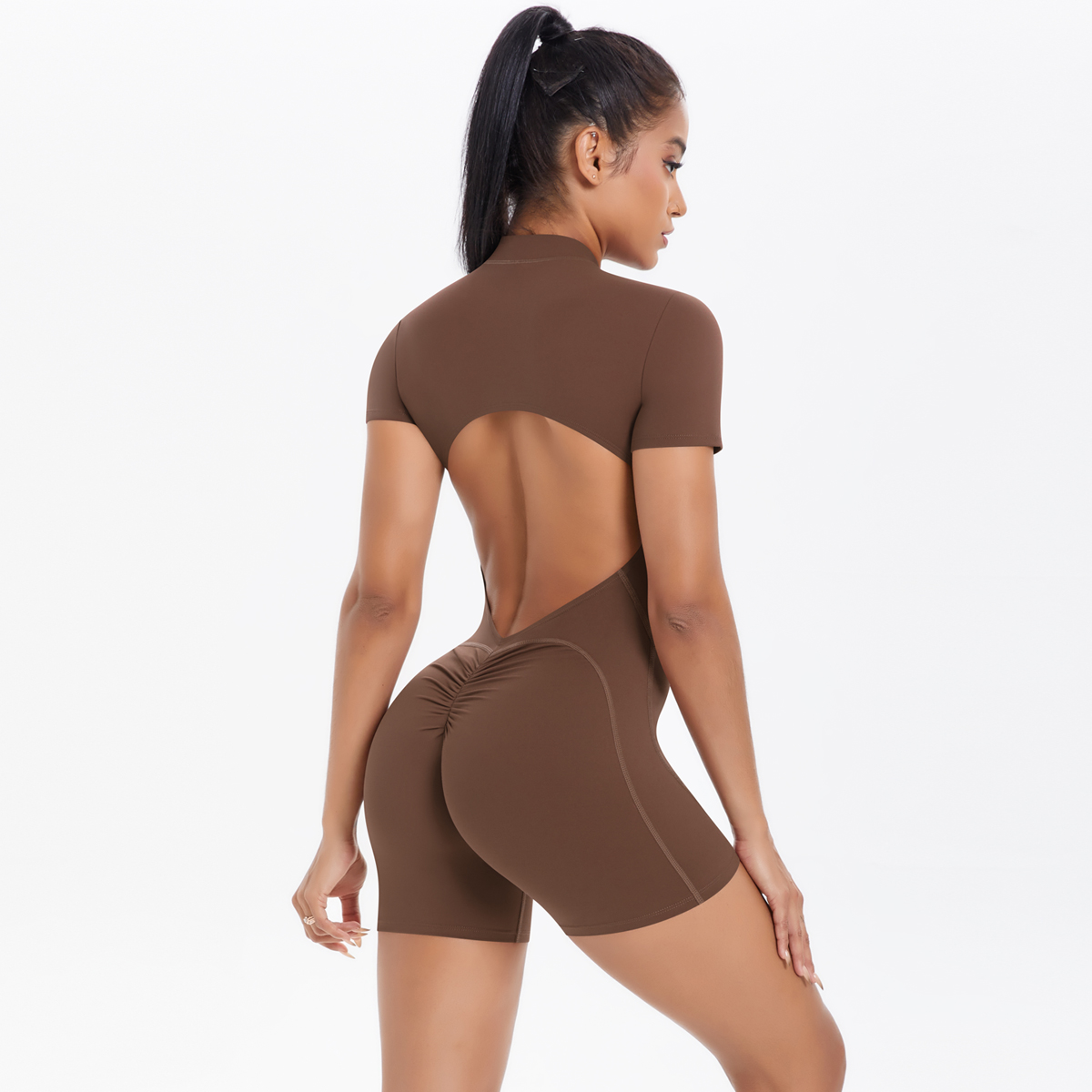 Damen Gym-Jumpsuit Kurze Yoga- – Yoga En Fitness Bewertung und Preis