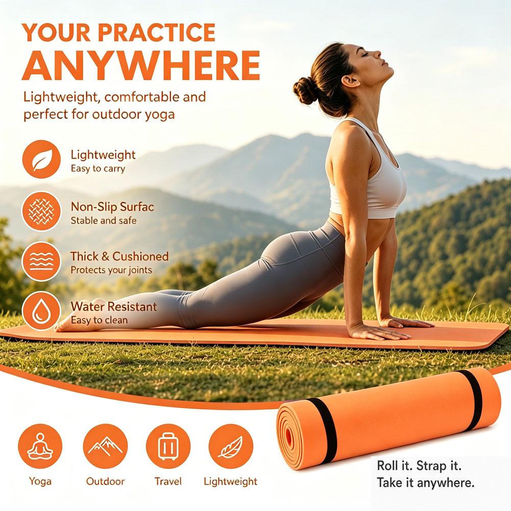 Rutschfeste EVA-Yogamatte, lei – Yoga And Fitness Mat Bewertung und Preis