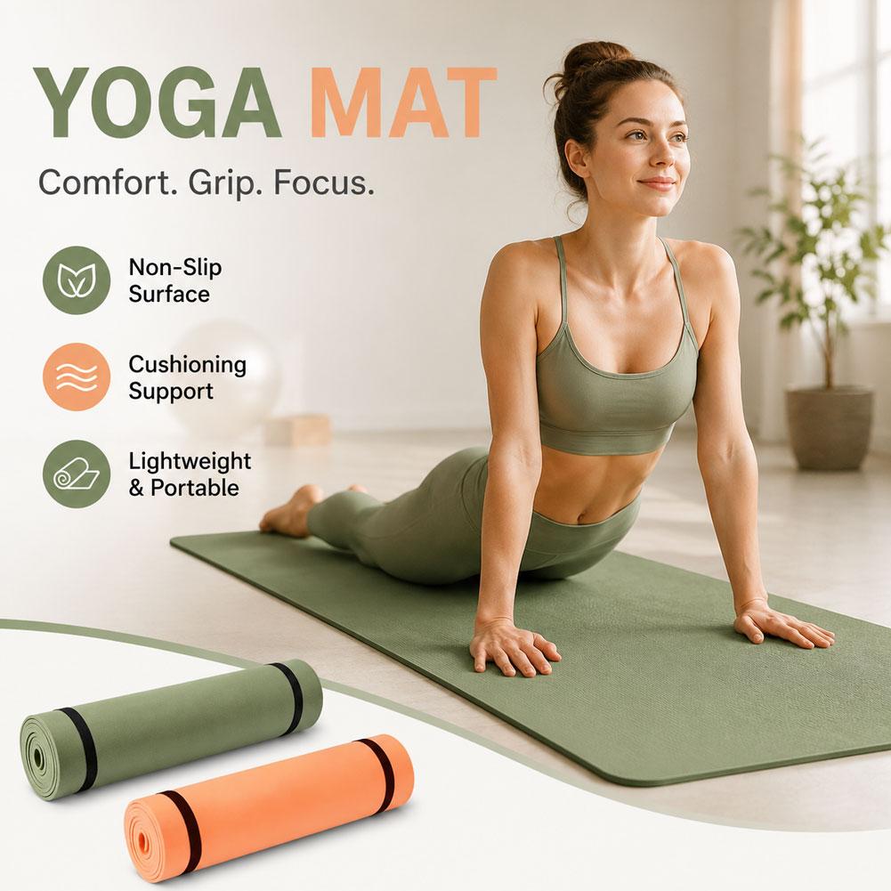 Rutschfeste EVA-Yogamatte, lei – Yoga And Fitness Mat Bewertung und Preis