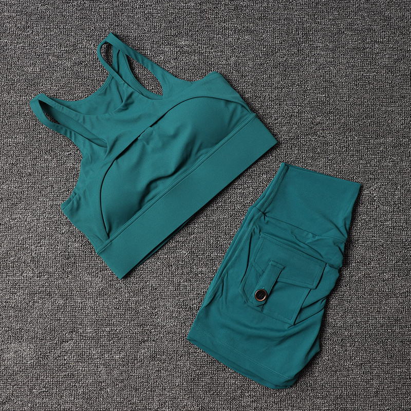 Fitness Shorts Yoga Sets fraue – Yoga En Fitness Bewertung und Preis