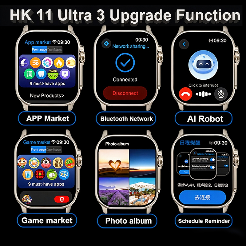 Neue Uhr HK10 Upgrade HK11 ULT – Wrist Wraps Fitness Bewertung und Preis