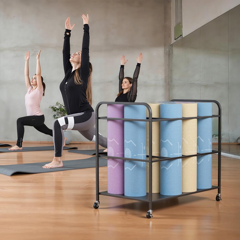 Yoga-Matten-Aufbewahrungsregal – Yoga Fitness Room Bewertung und Preis