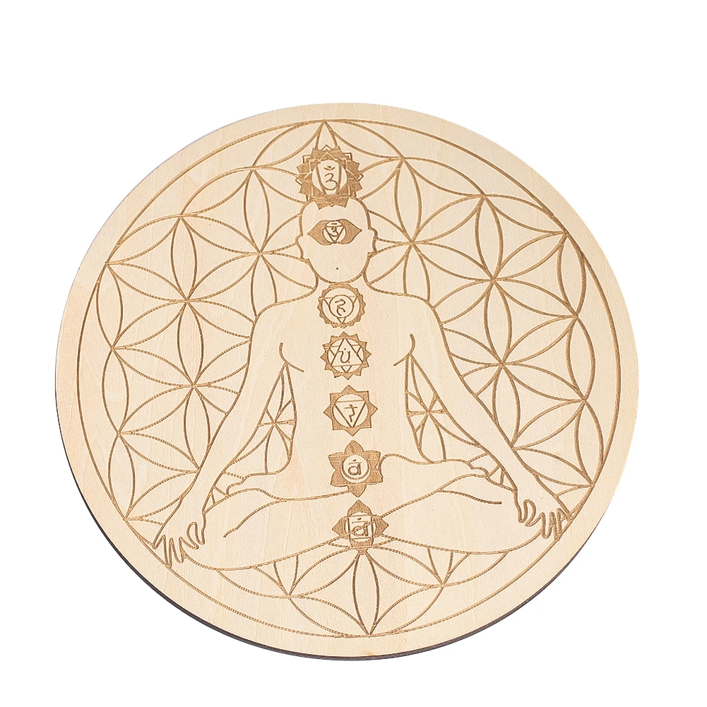 15 cm Lasergravur 7 Chakra Med – Yoga And Fitness Mat Bewertung und Preis