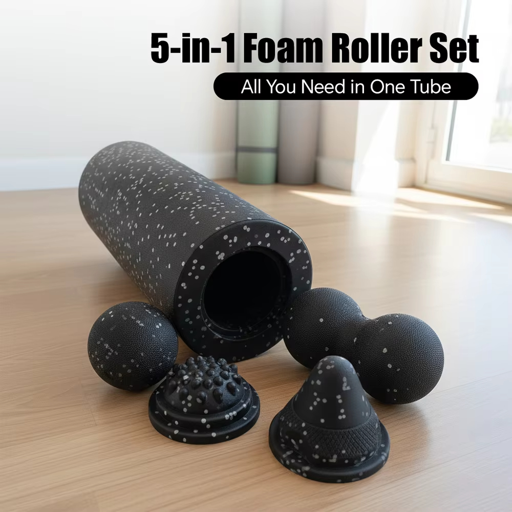 5-in-1 Faszienroller-Set zur M – Yoga En Fitness Bewertung und Preis