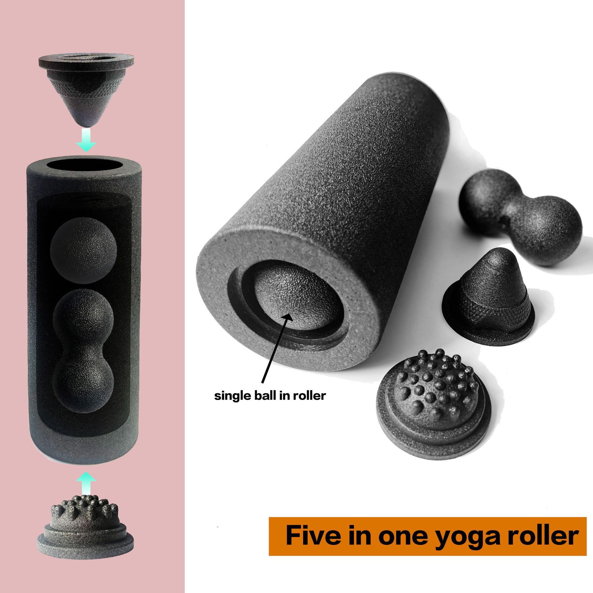5-in-1 Faszienroller-Set zur M – Yoga En Fitness Bewertung und Preis